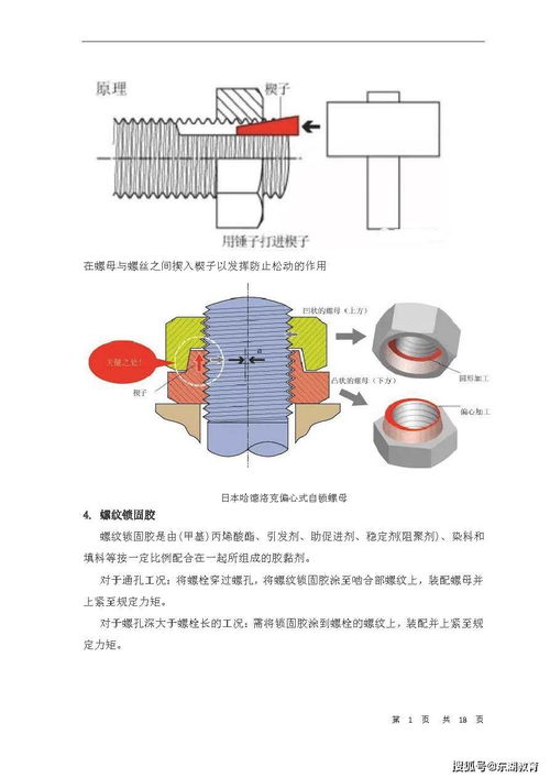 十二种经典的螺丝防松设计